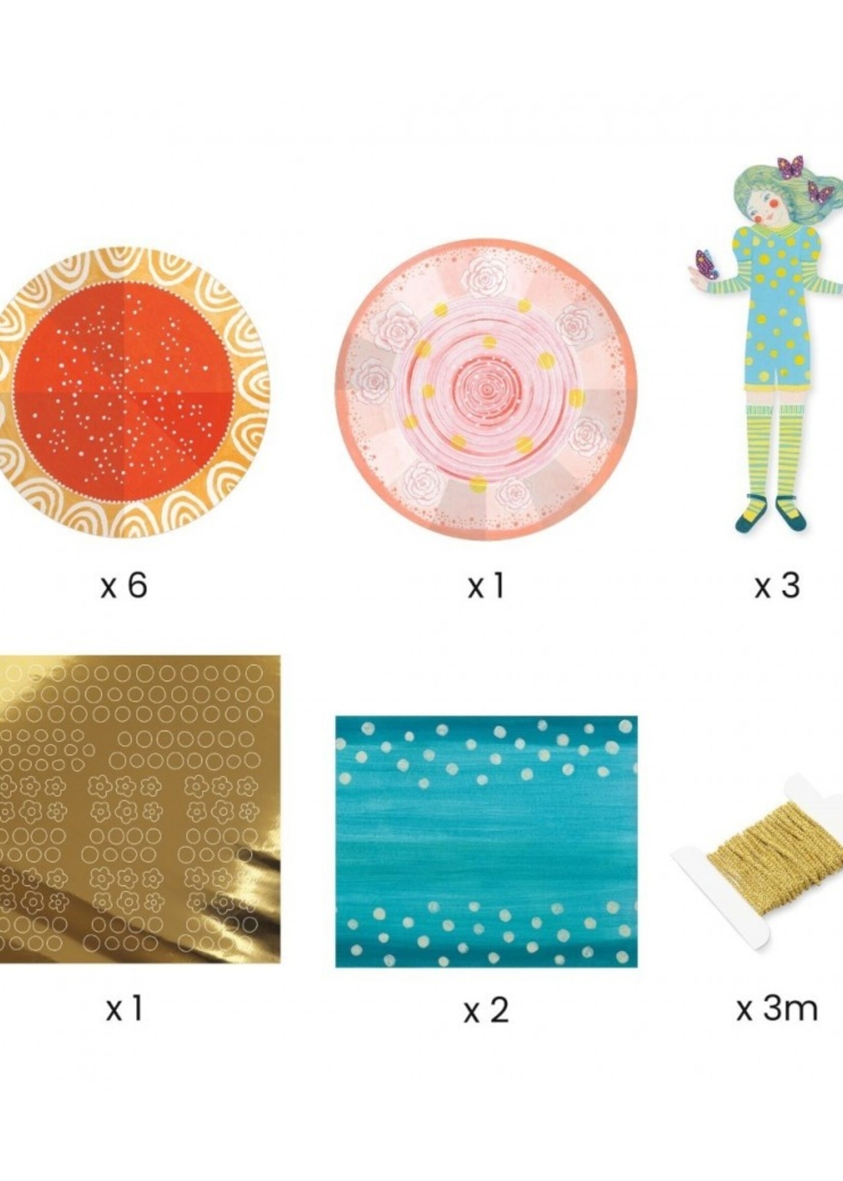 Djeco Djeco - Paper creations - Paper Dresses