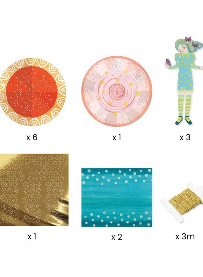 Djeco - Paper creations - Paper Dresses