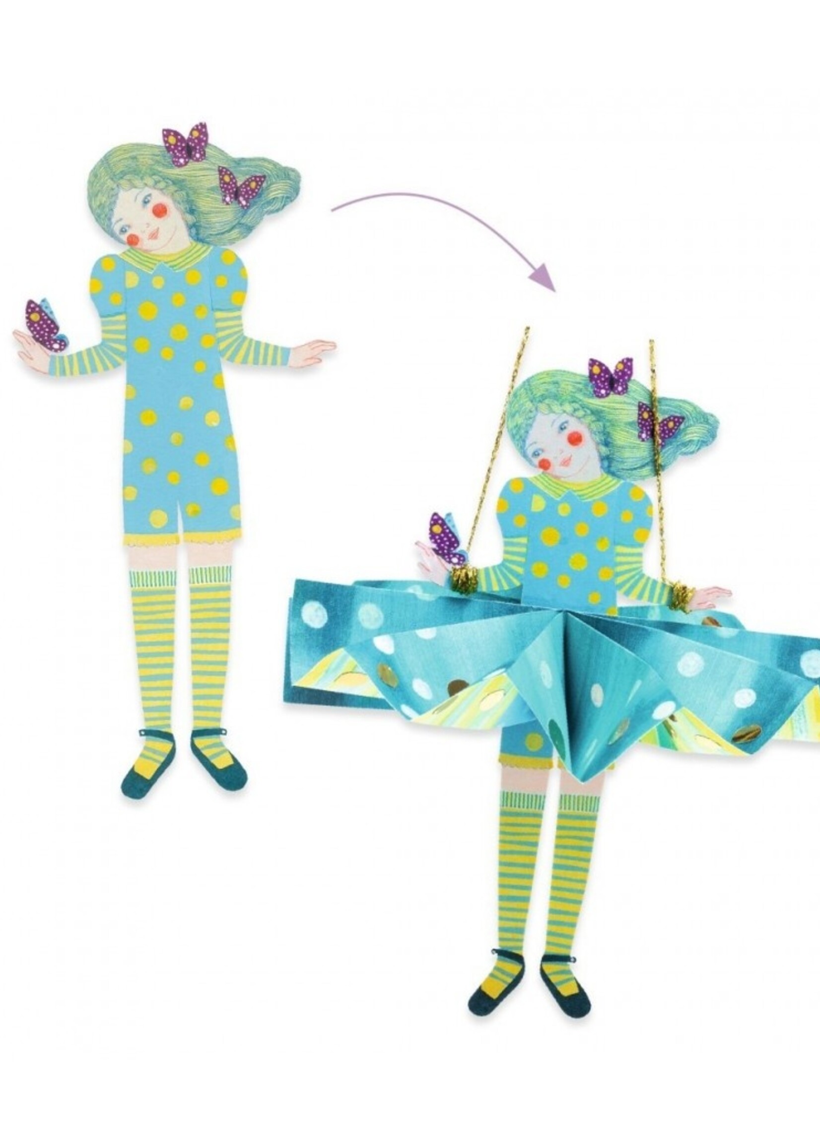 Djeco Djeco - Paper creations - Paper Dresses