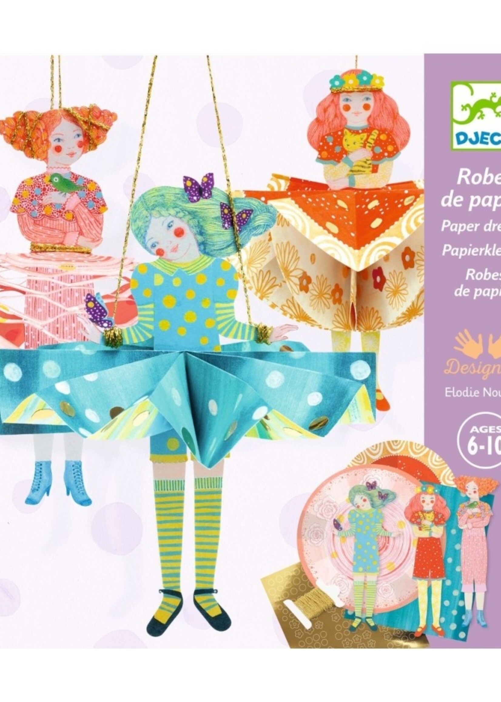 Djeco Djeco - Paper creations - Paper Dresses