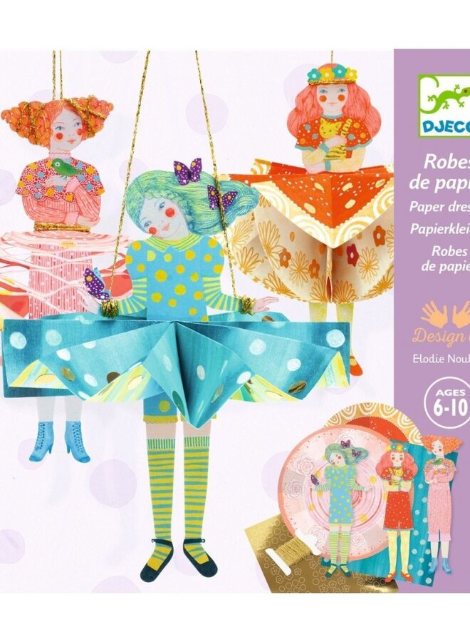 Djeco - Paper creations - Paper Dresses