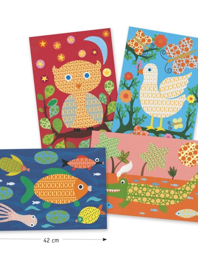 Djeco - Sponge painting - Oh, it's magic