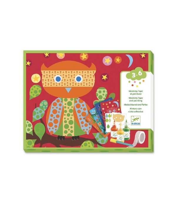 Djeco Djeco - Sponge painting - Oh, it's magic