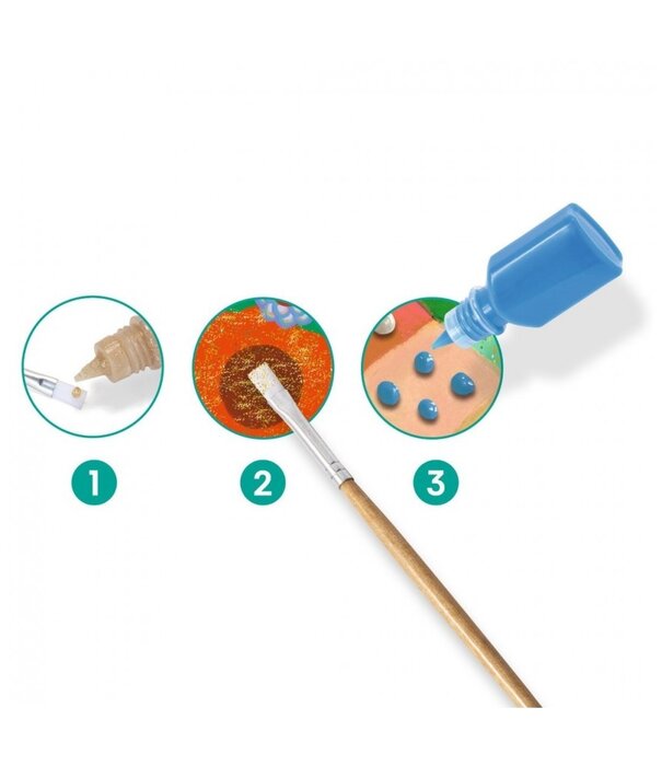 Djeco Djeco - 3D-verf - Tropisch woud