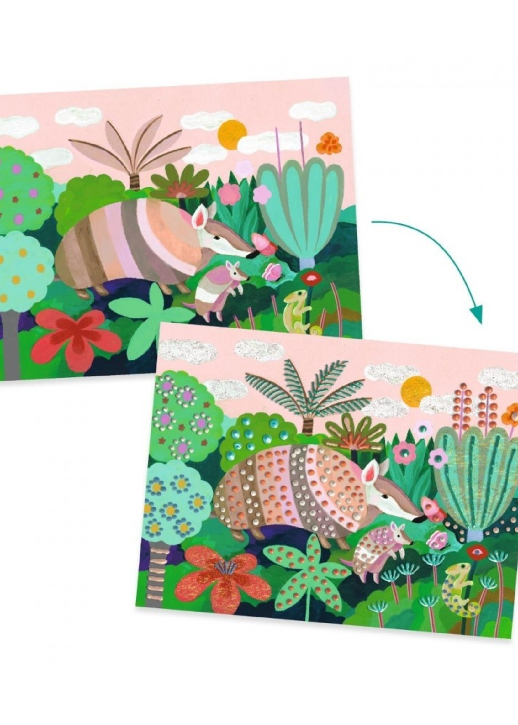 Djeco Djeco - 3D-verf - Tropisch woud