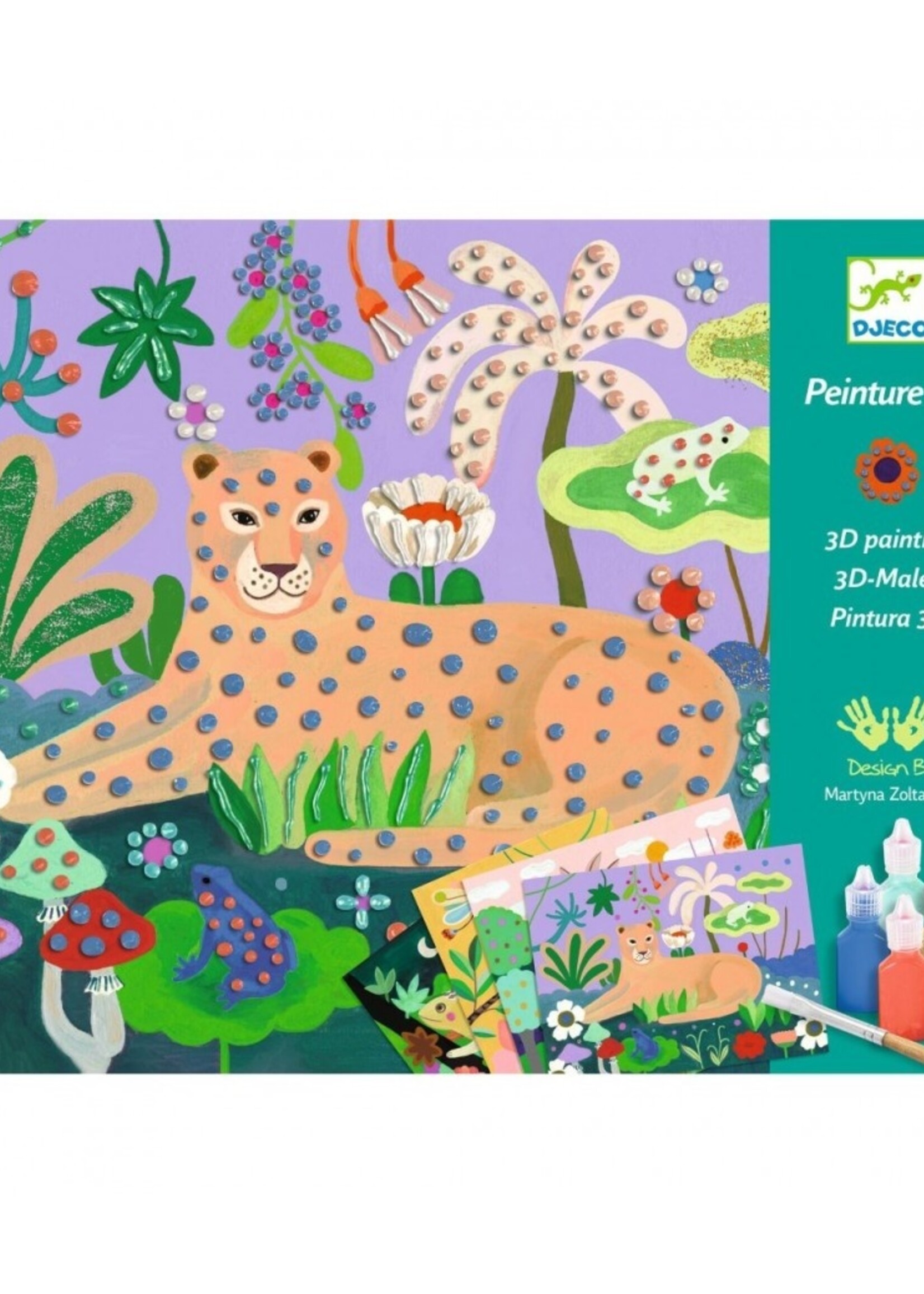 Djeco Djeco - 3D-verf - Tropisch woud