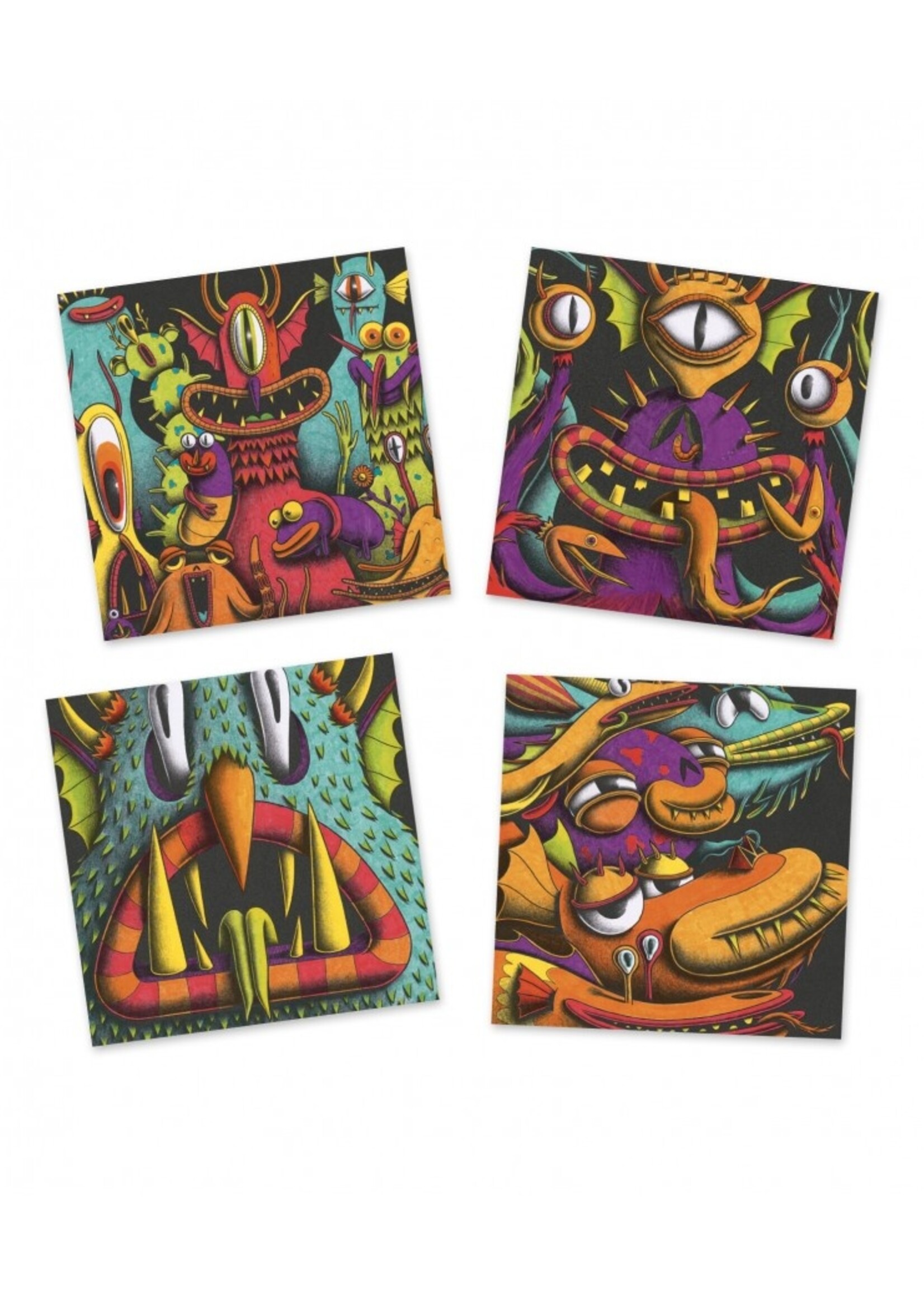 Djeco Djeco - 3D-kleuren - Funny freaks