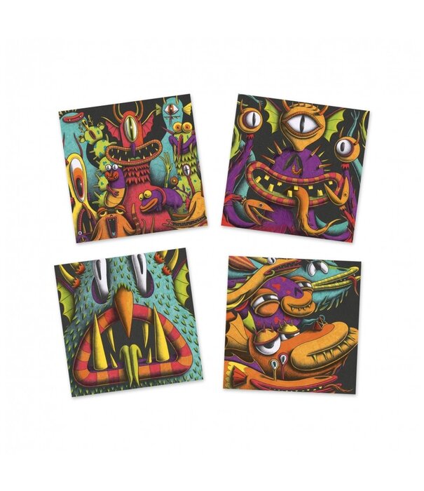 Djeco Djeco - 3D-kleuren - Funny freaks