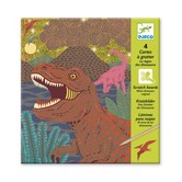 Djeco - Krasfolie - Dinosaurus