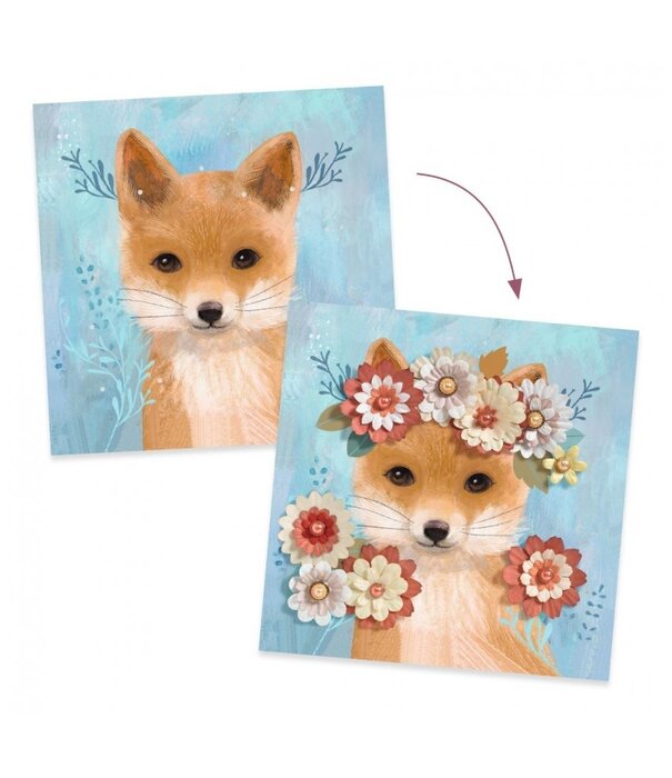 Djeco Djeco - 3D-afbeeldingen - Bloemkronen