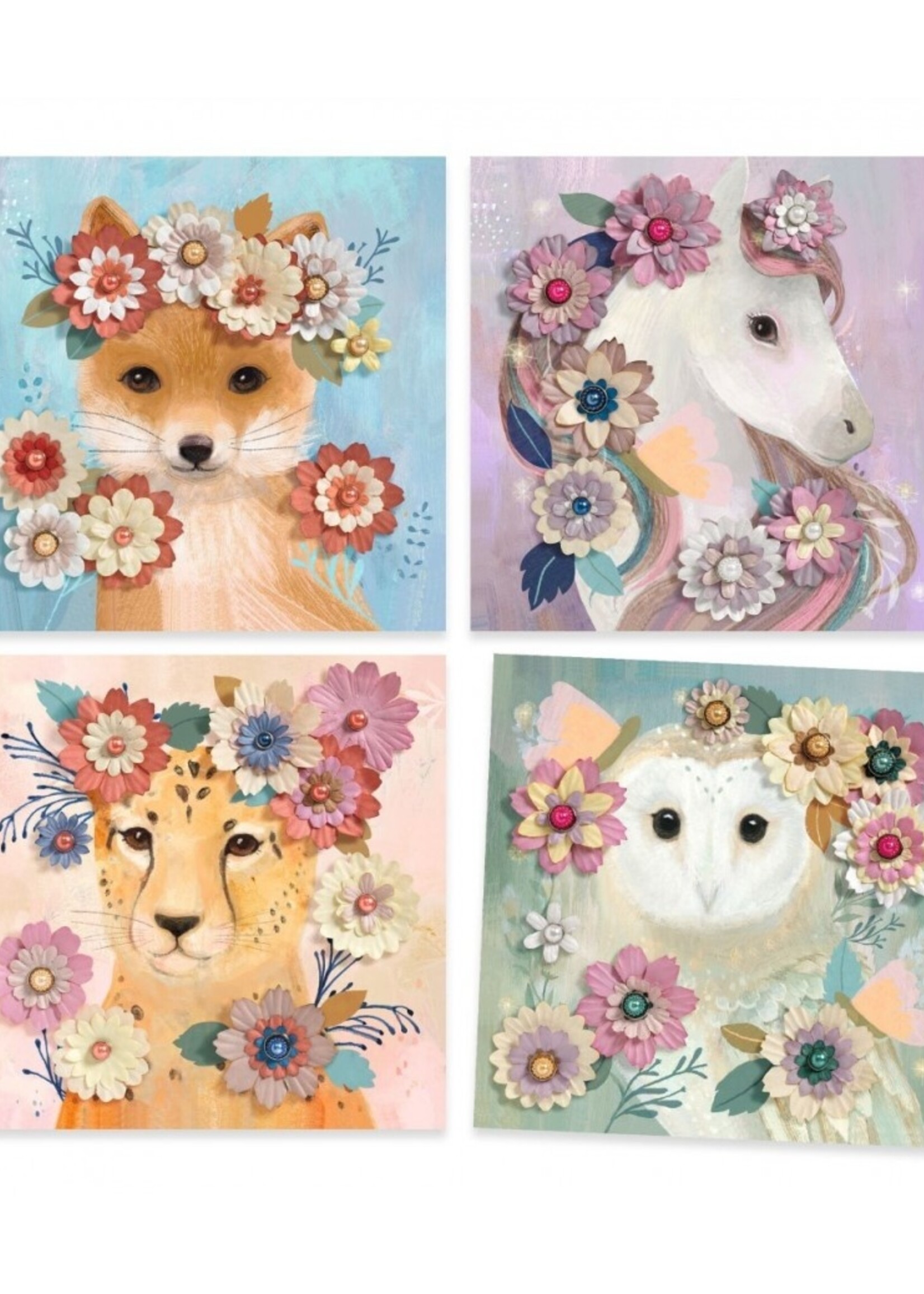 Djeco Djeco - 3D-afbeeldingen - Bloemkronen