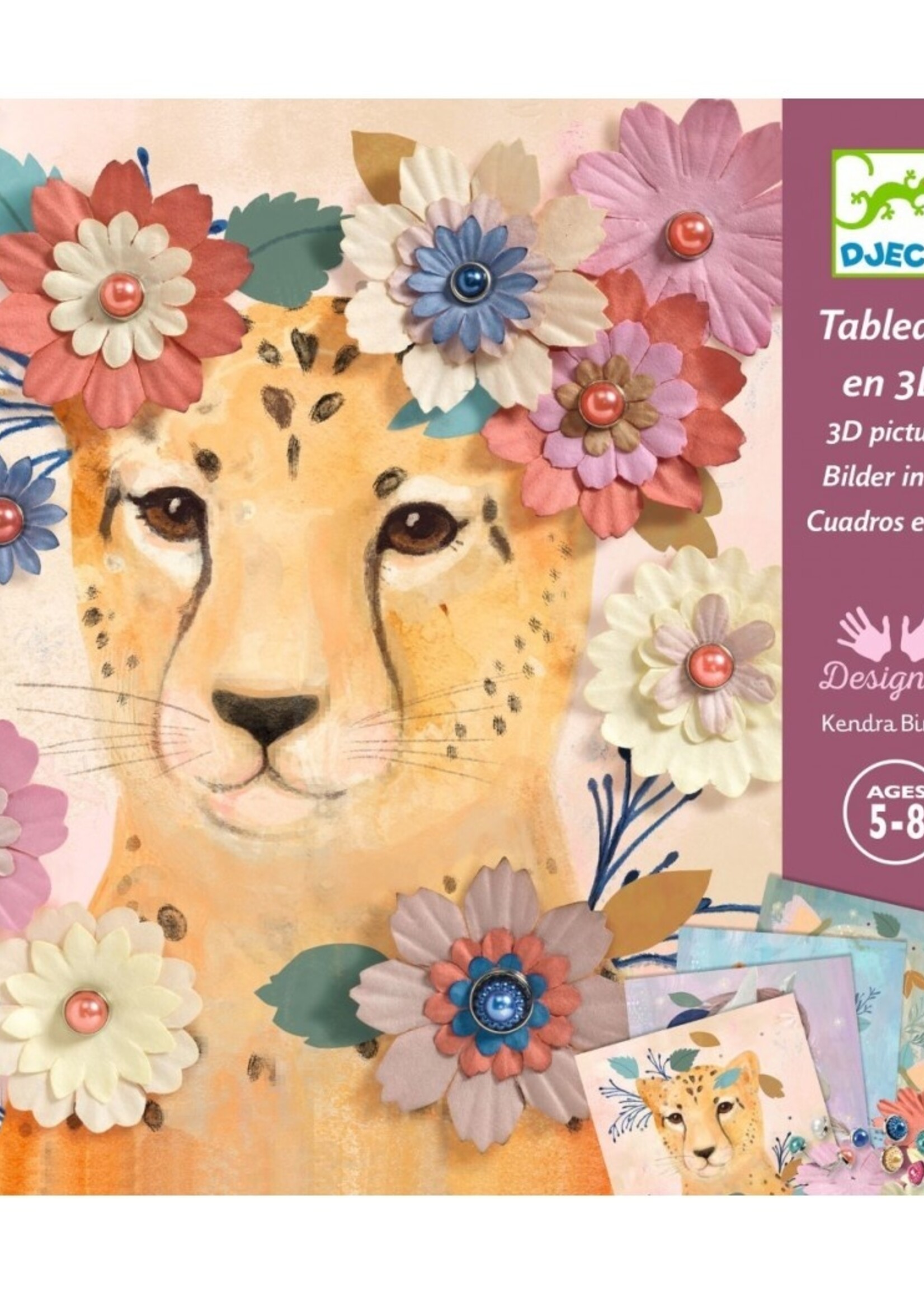 Djeco Djeco - 3D-afbeeldingen - Bloemkronen