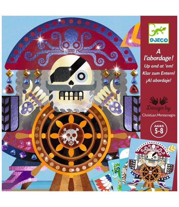 Djeco Djeco - Metaal en steentjes - Piraten