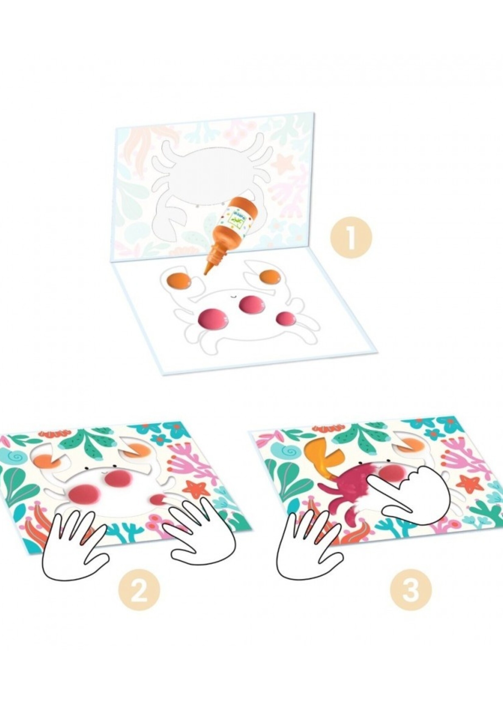 Djeco Djeco - Schoon en gemakkelijk schilderen - Oceaan