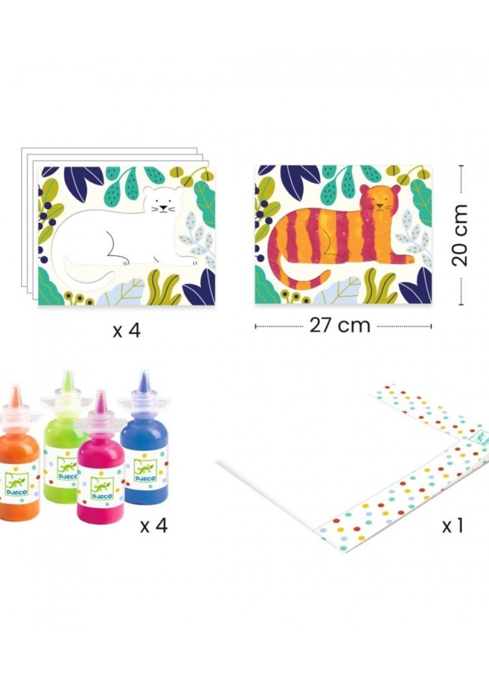 Djeco Djeco - Schoon en gemakkelijk schilderen - Oceaan