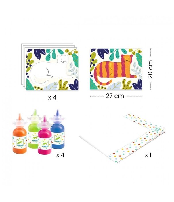 Djeco Djeco - Schoon en gemakkelijk schilderen - Oceaan