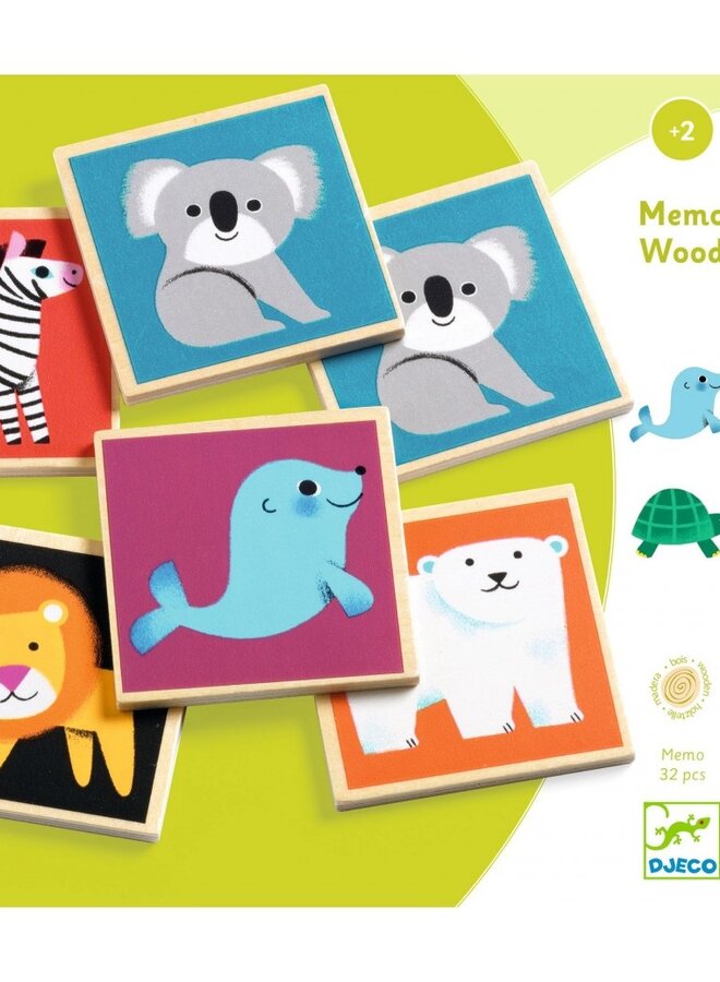 Djeco - Memo wood