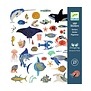 Djeco - metallic stickers - Ocean