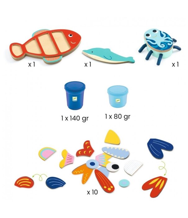 Djeco Djeco - Kleiset oceaan