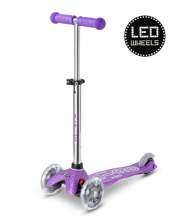 Micro step - Mini Glitter Led - Paars