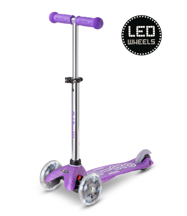 Micro Step Micro step - Mini Glitter Led - Paars