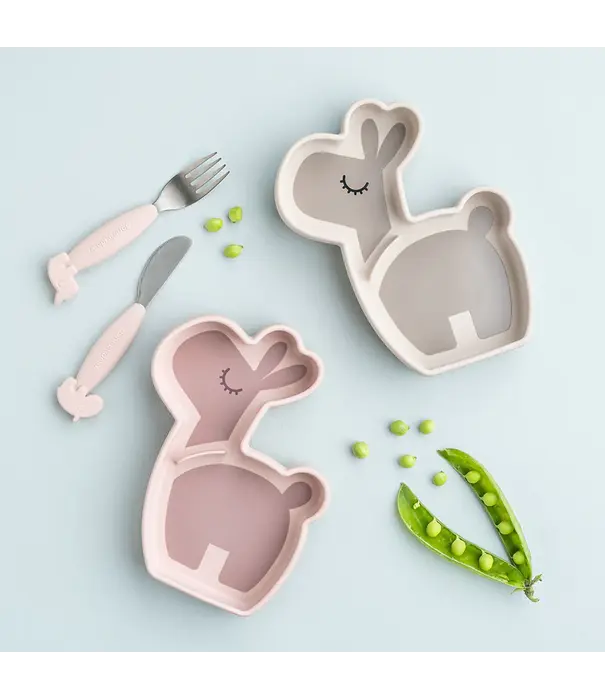 DonebyDeer Done by Deer - Sillicone Stick&Stay snack plate Lalee