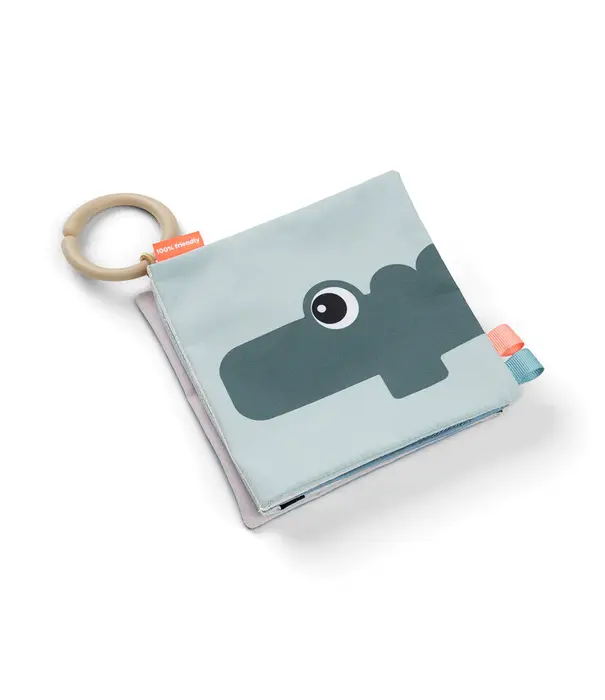 DonebyDeer Done by Deer - Fold-out soft book Deer friends colour