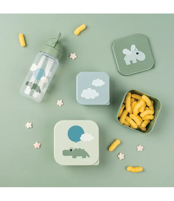 DonebyDeer Done by Deer - Straw bottle - Croco Green