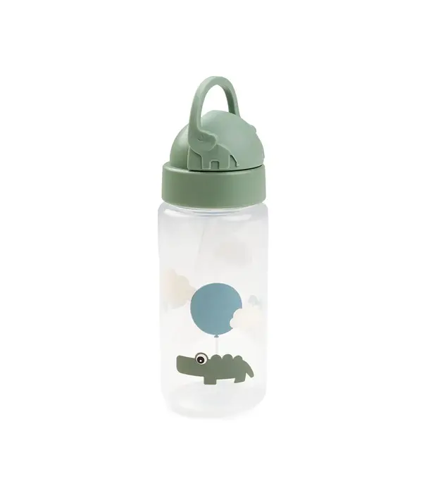 DonebyDeer Done by Deer - Straw bottle - Croco Green