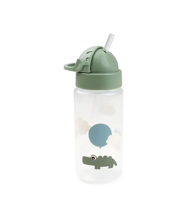 DonebyDeer Done by Deer - Straw bottle - Croco Green