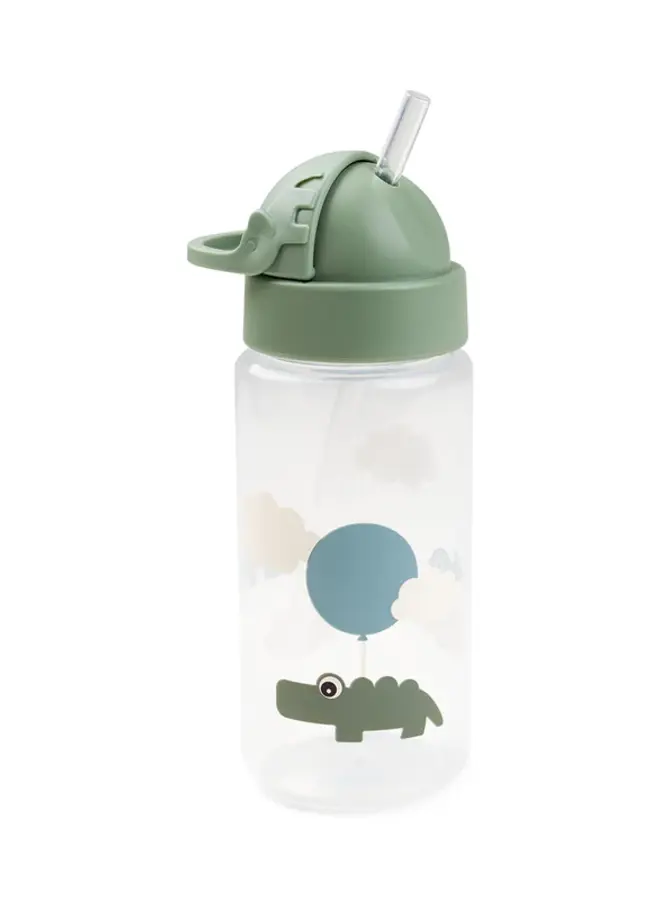 Done by Deer - Straw bottle - Croco Green