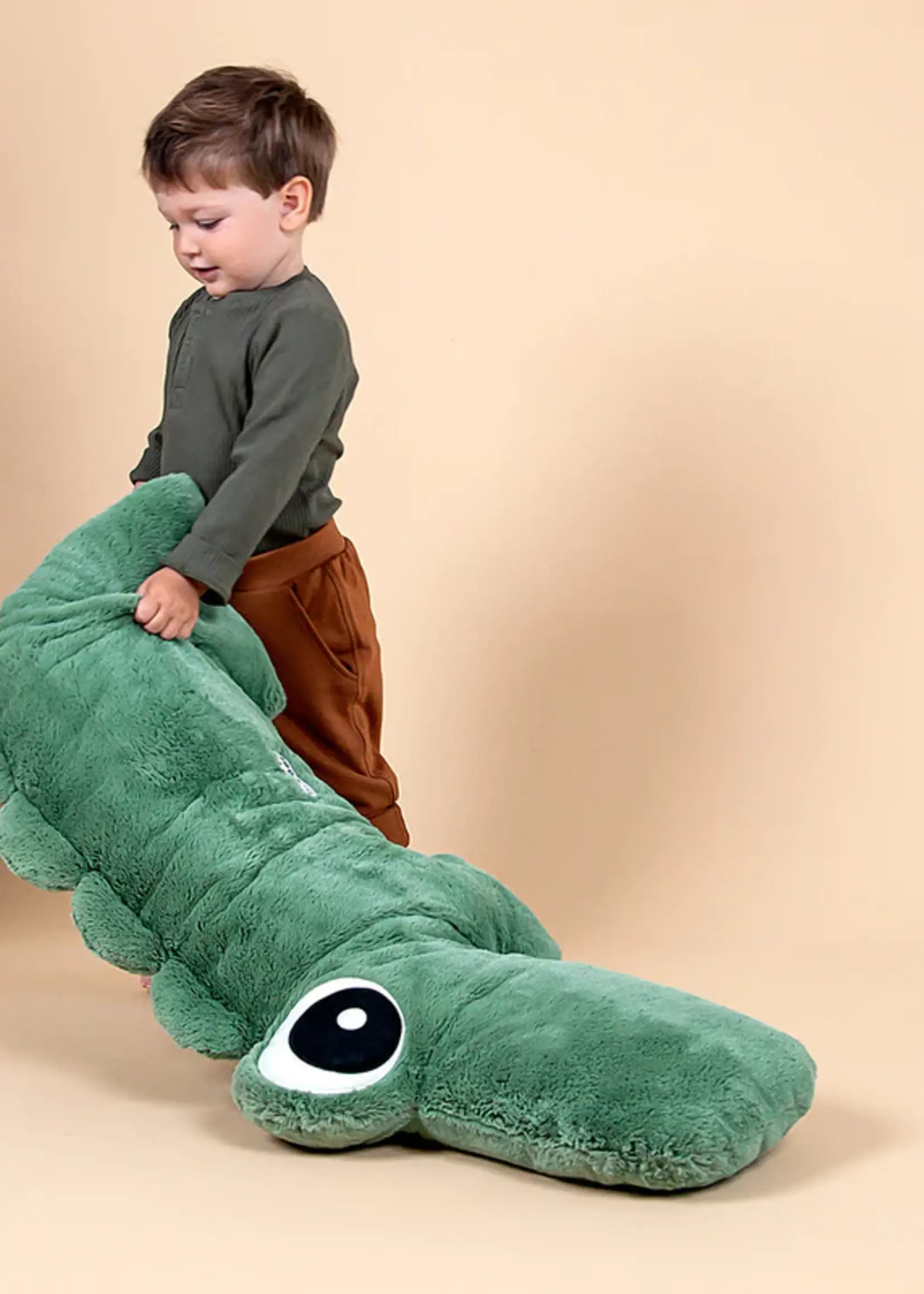 DonebyDeer Done by Deer - Cuddle friend Big - Croco Green
