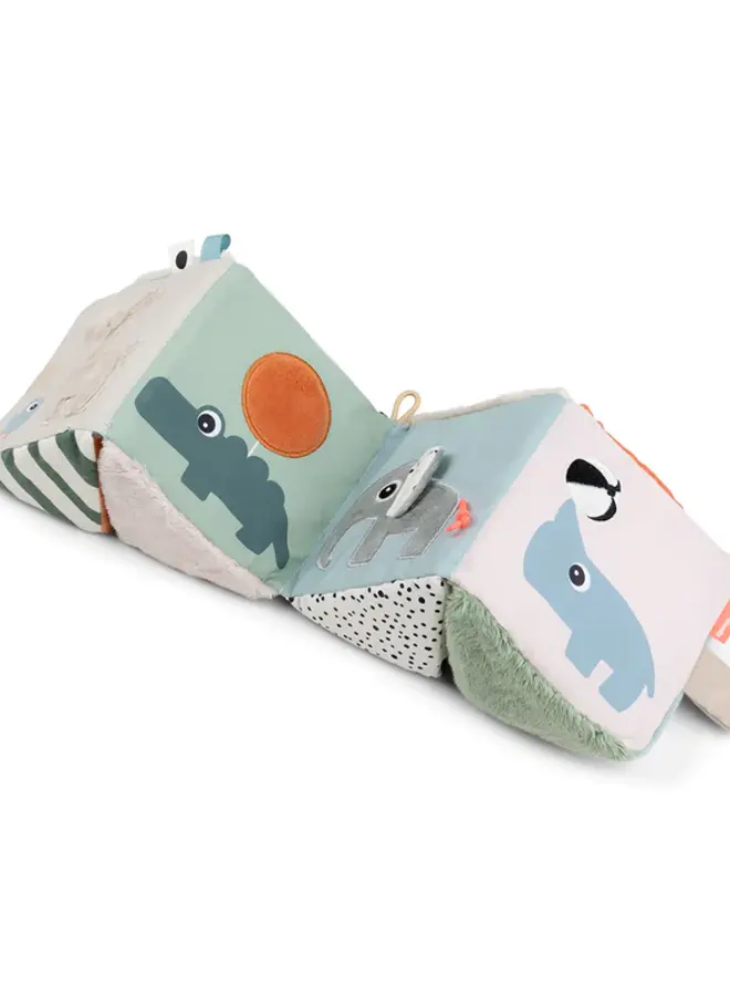 Done by Deer - Fold-out sensory cube - Deer friends Col