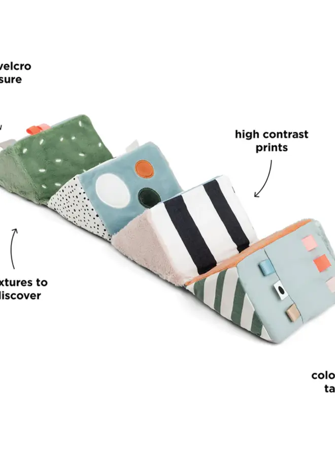 Done by Deer - Fold-out sensory cube - Deer friends Col