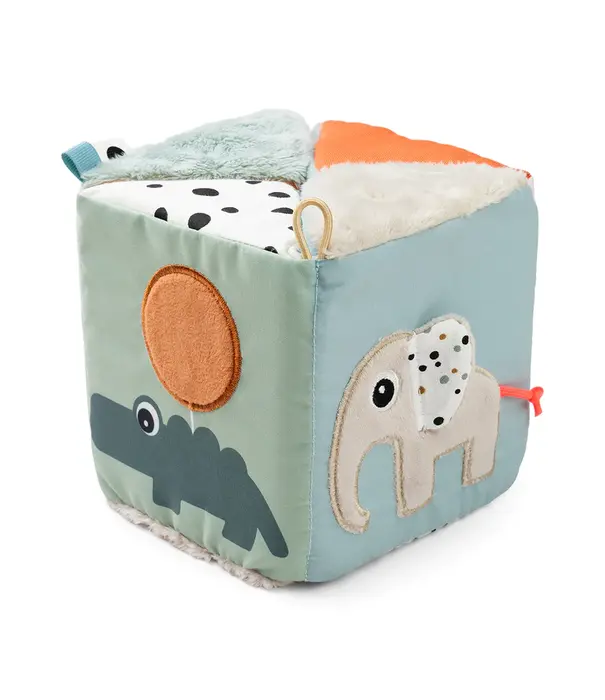 DonebyDeer Done by Deer - Fold-out sensory cube - Deer friends Col