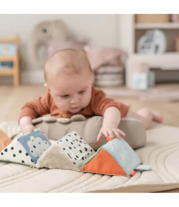 DonebyDeer Done by Deer - Fold-out sensory cube - Deer friends Col