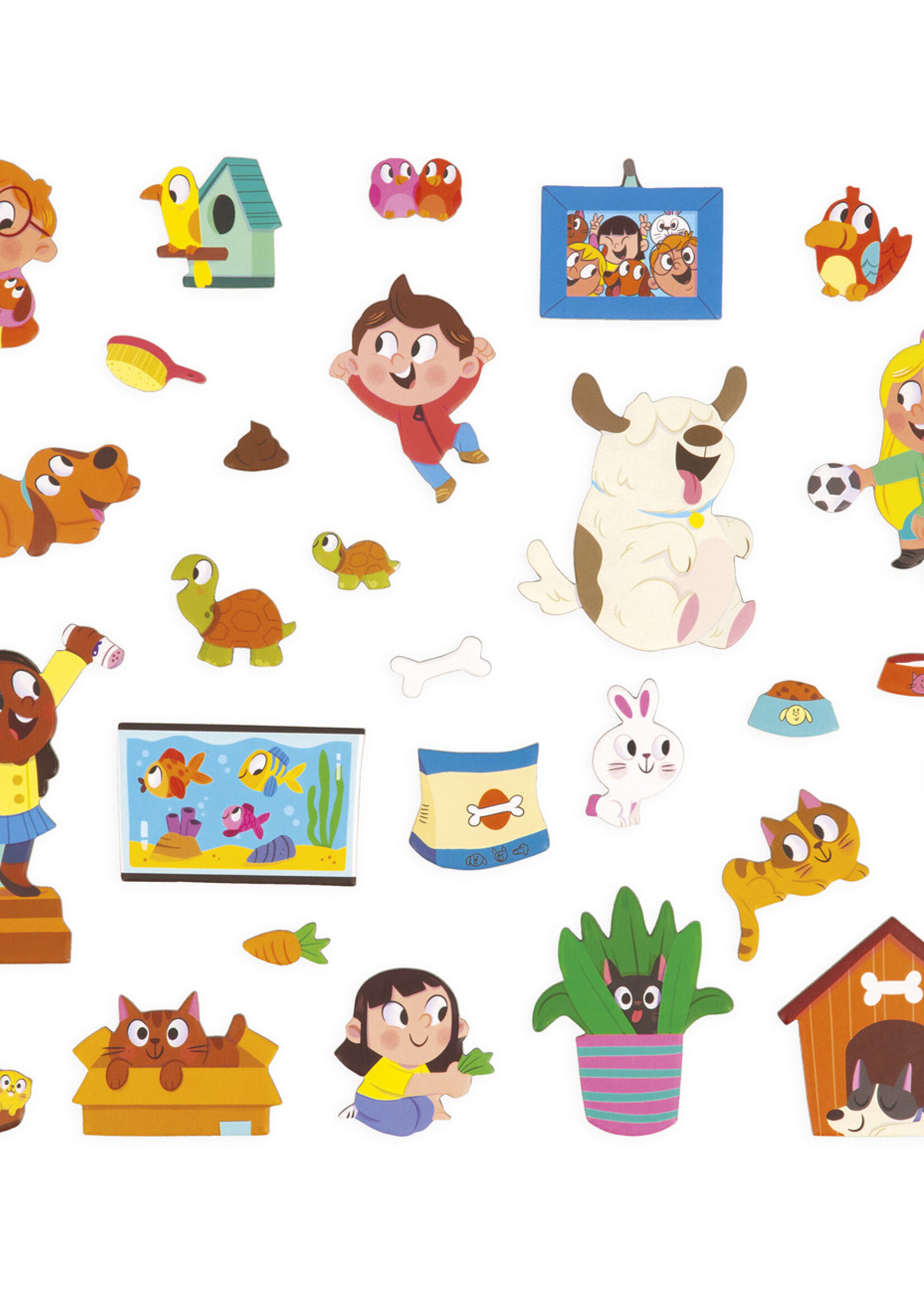 Janod Janod - Magneti Stories - Huisdieren