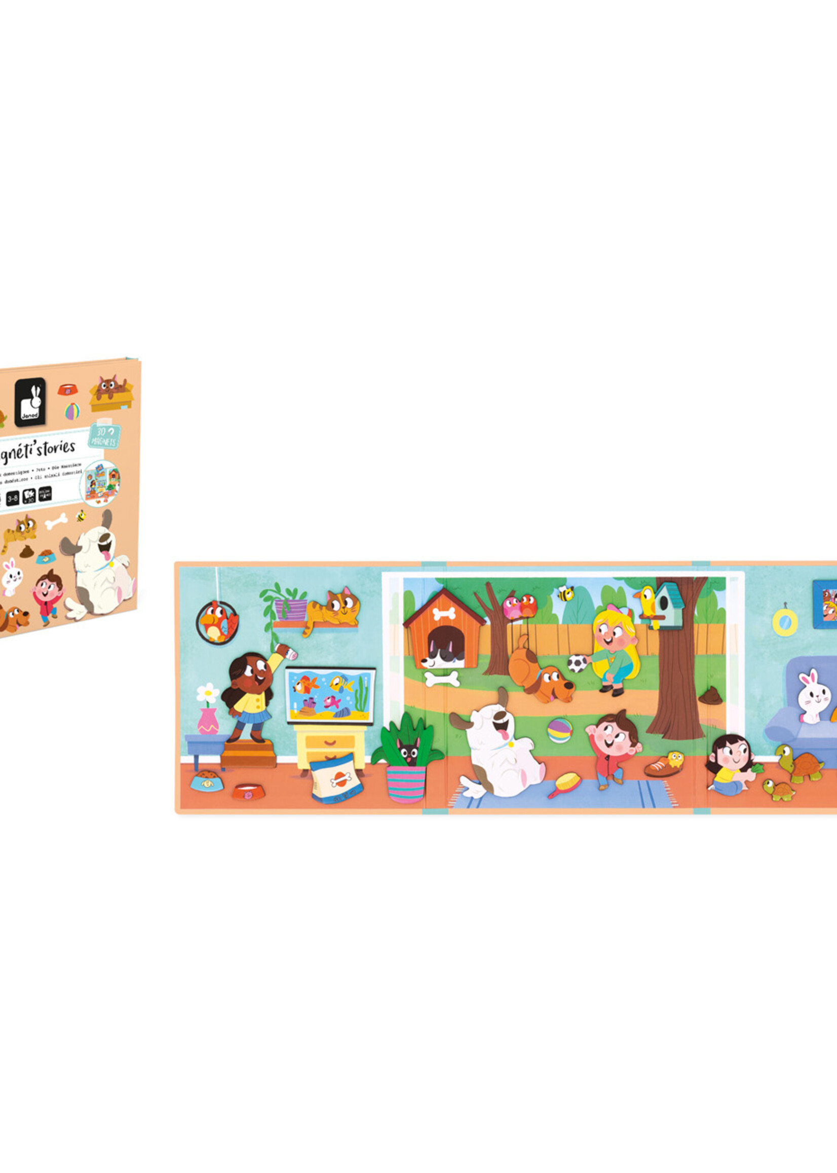 Janod Janod - Magneti Stories - Huisdieren