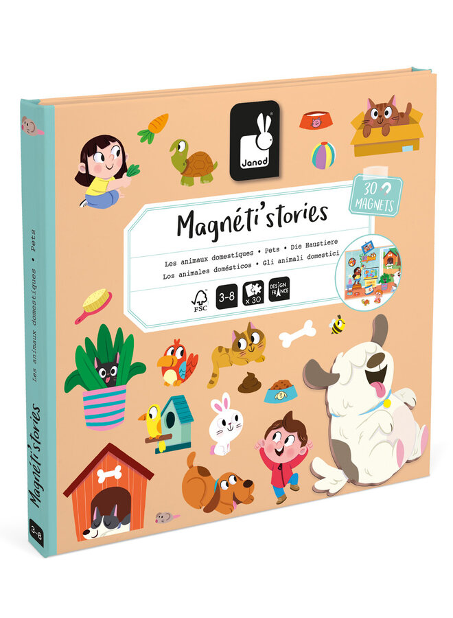 Janod - Magneti Stories - Huisdieren