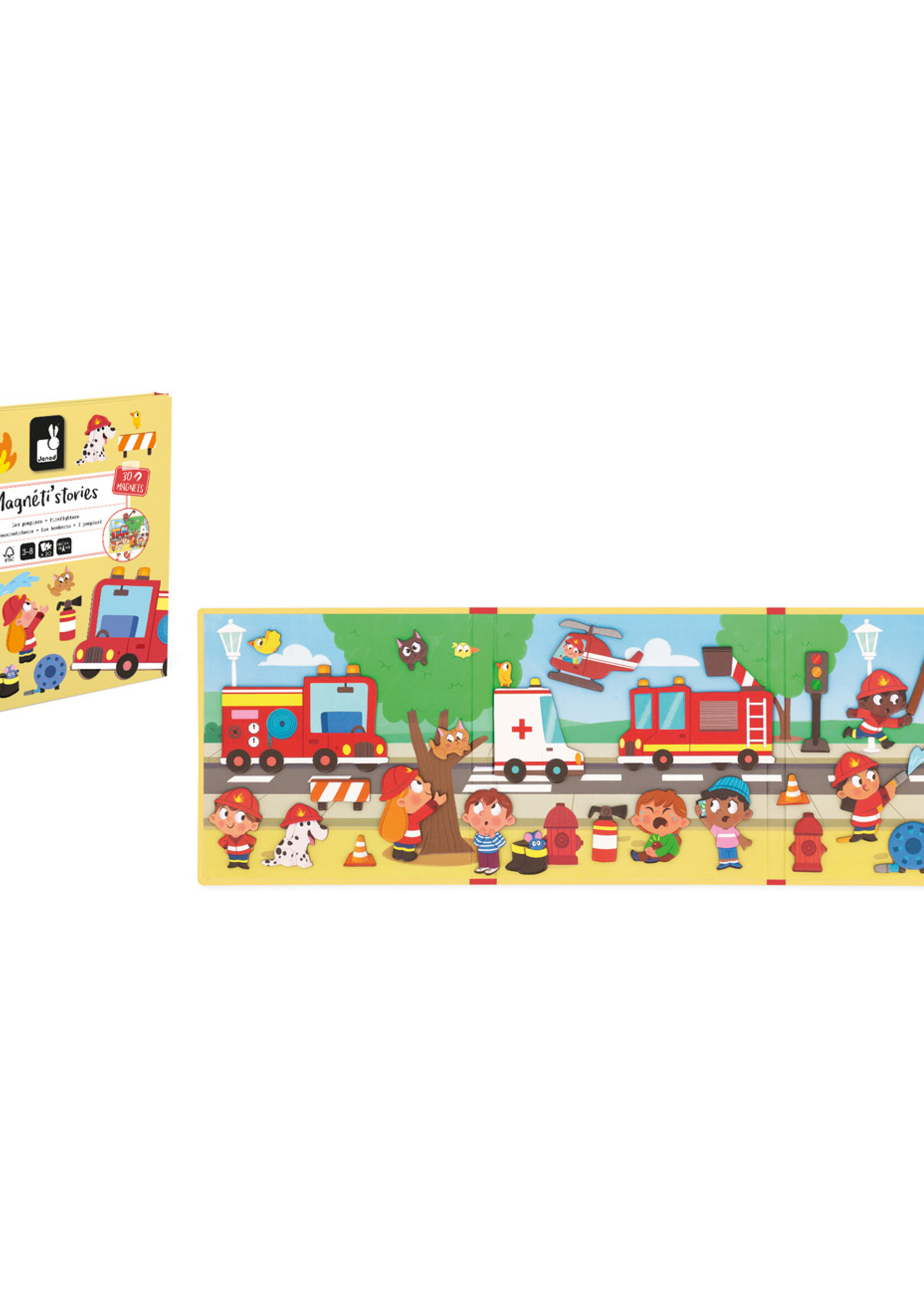 Janod Janod - Magneti Stories - Brandweer