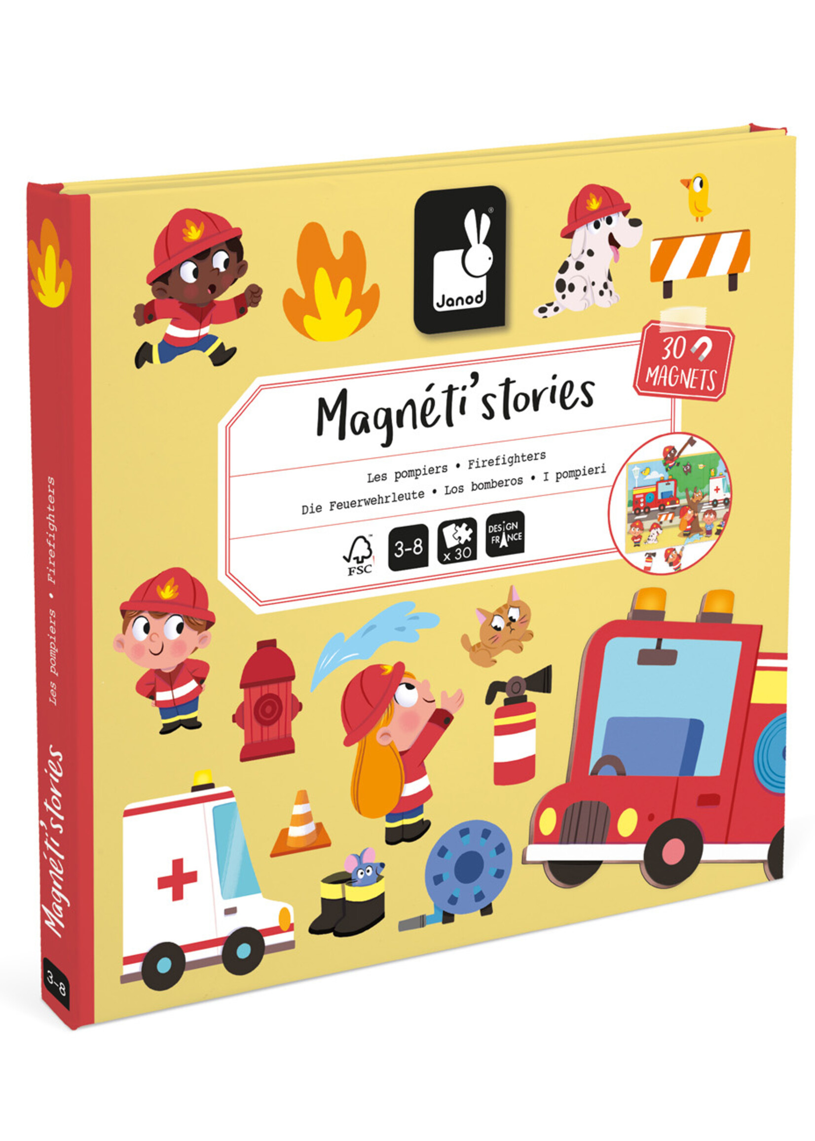 Janod Janod - Magneti Stories - Brandweer