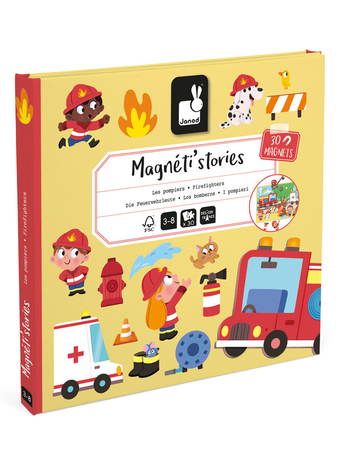 Janod - Magneti Stories - Brandweer