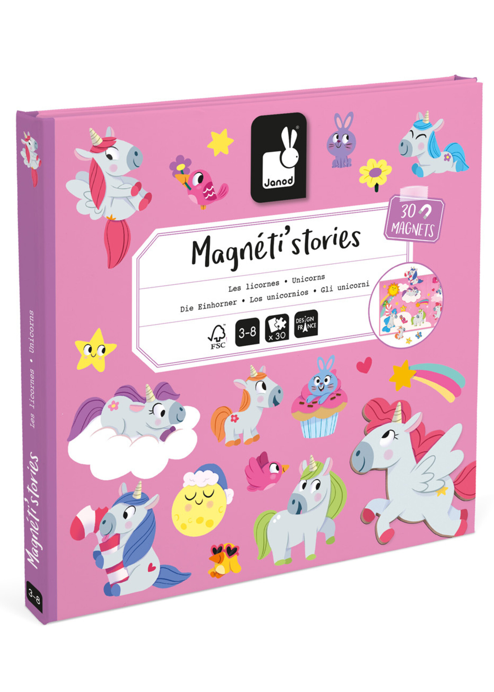 Janod Janod - Magneti Stories - Eenhoorns