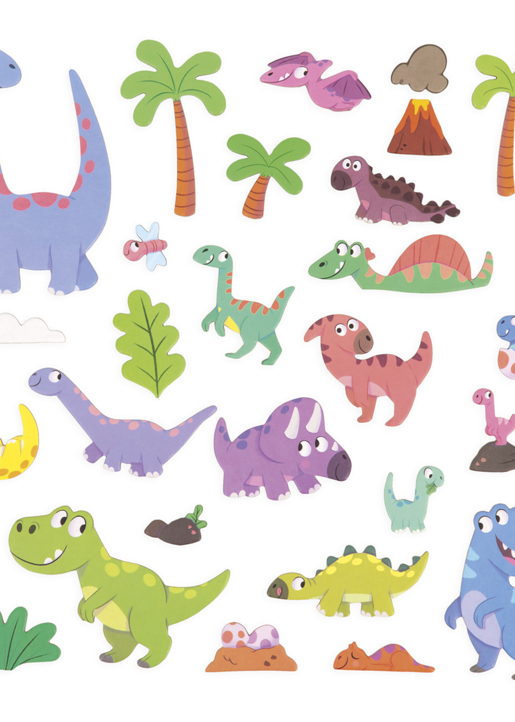Janod Janod - Magneti Stories - Dinosaurus