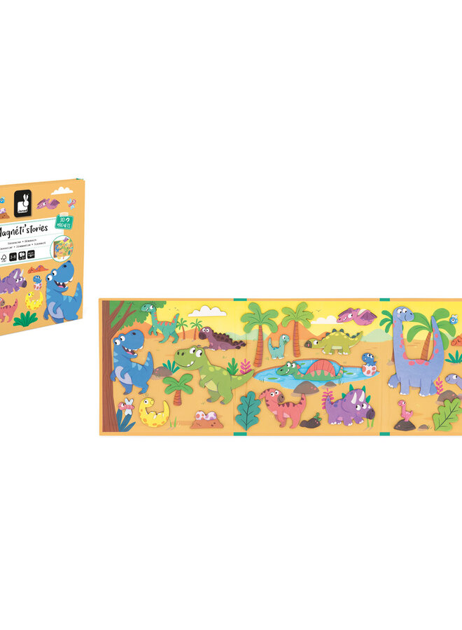 Janod - Magneti Stories - Dinosaurus