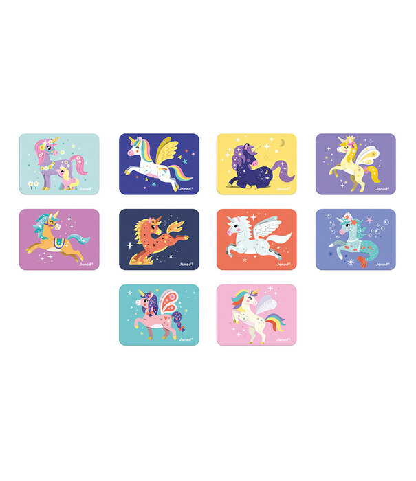 Janod Janod - Magnetibook - Eenhoorn