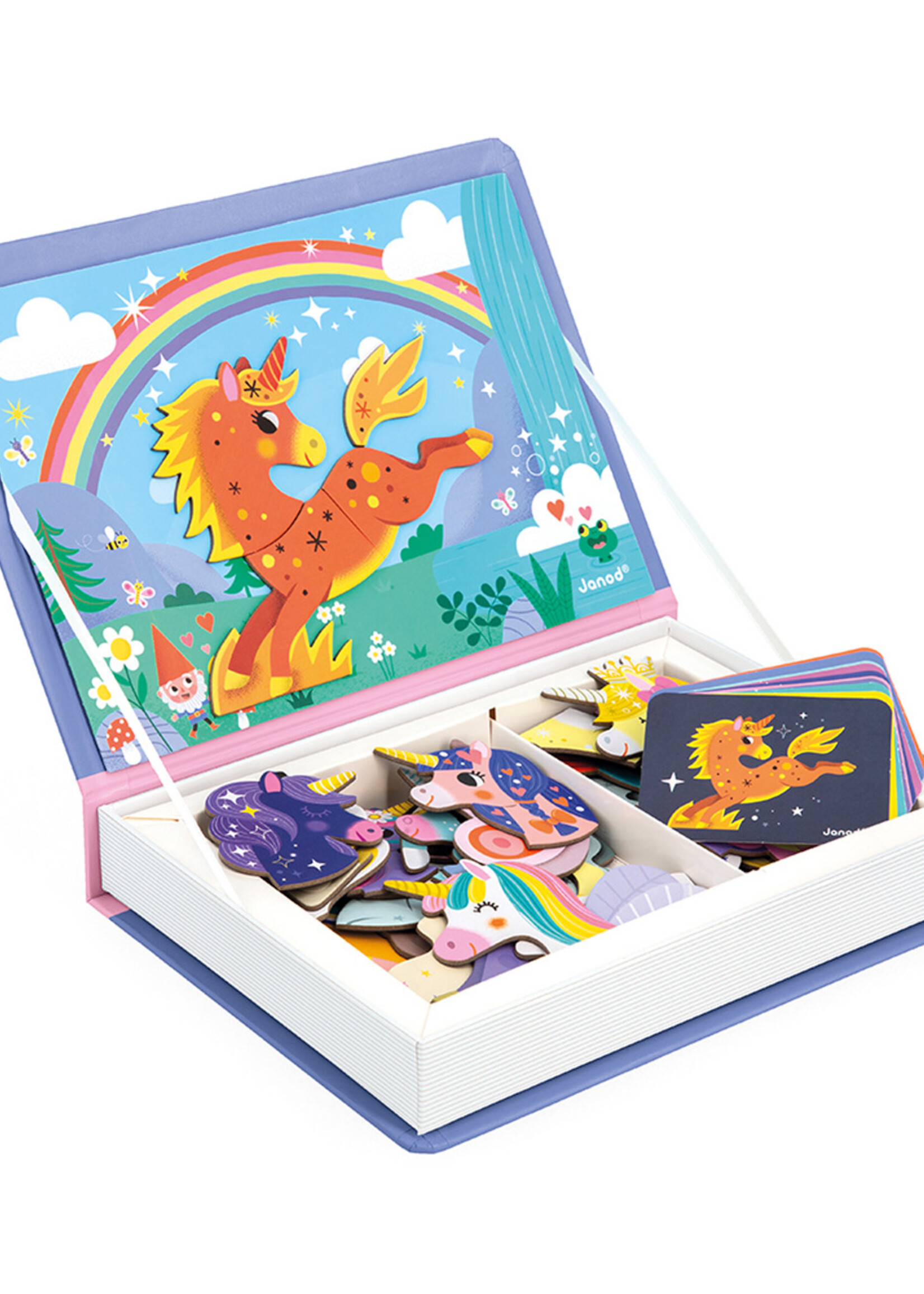 Janod Janod - Magnetibook - Eenhoorn