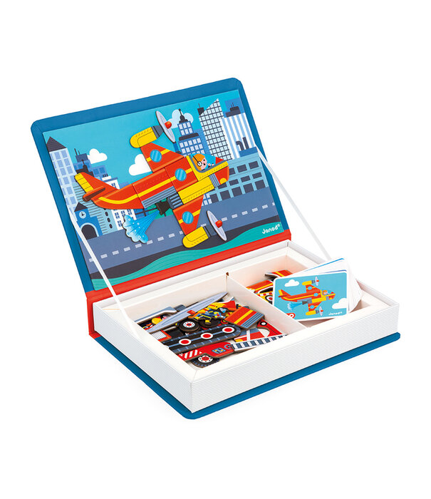 Janod Janod - Magnetibook - Brandweer