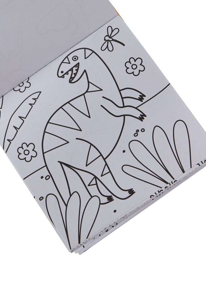 Ooly - Carry Along Coloring book - Dinoland