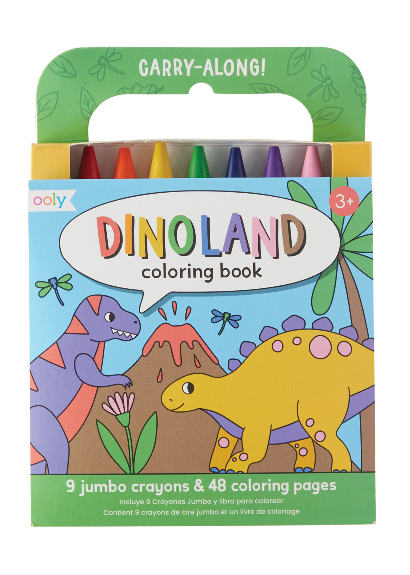 Ooly Ooly - Carry Along Coloring book - Dinoland